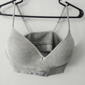 3/$20 Steve Madden Gray Slightly Padded Bra Size XL